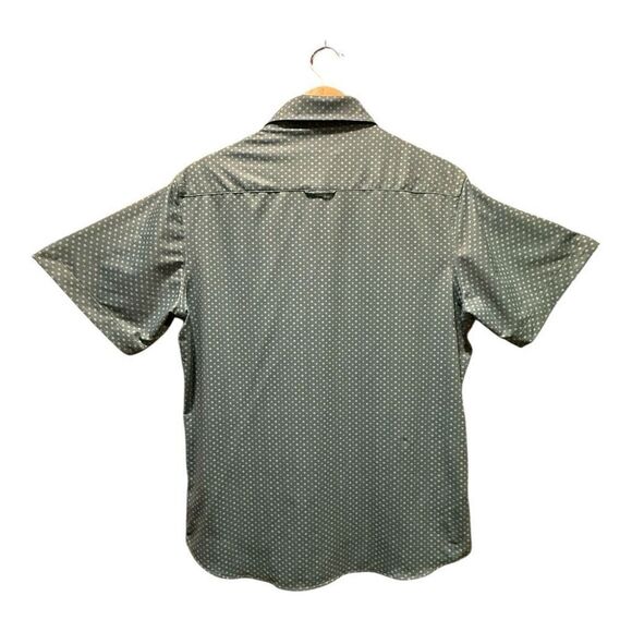 JACH’S New York Button Down Collar Shirt Men’s Lightweight Stretch Blue White XL - Picture 3 of 9